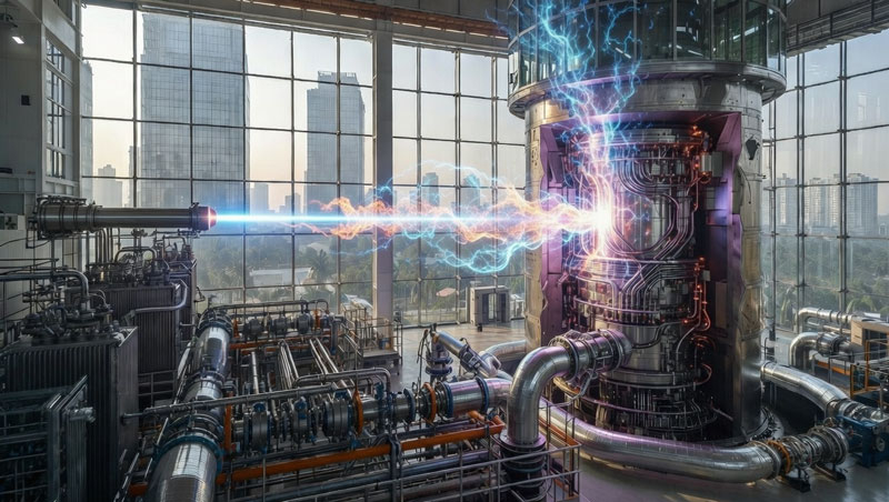 الصين تطور أول مفاعل هجين نووي في العالم يمكنه تدمير حتى المخلفات الإشعاعية داخل حوضه.