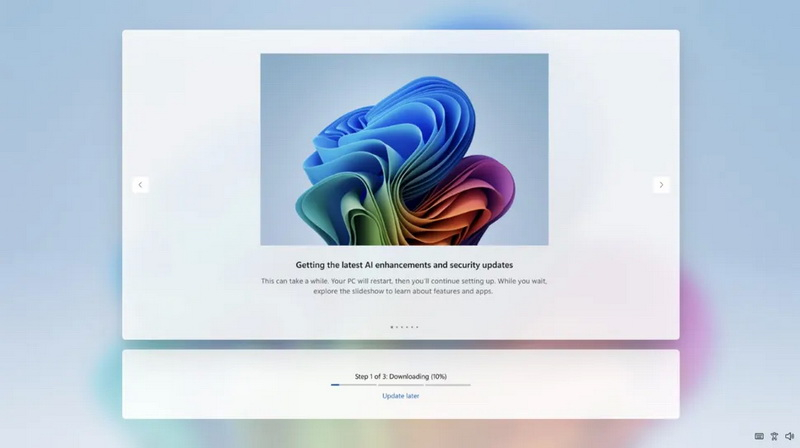 تسمح مايكروسوفت الآن بتخطي تثبيت التحديثات عند تشغيل ويندوز 11 للمرة الأولى