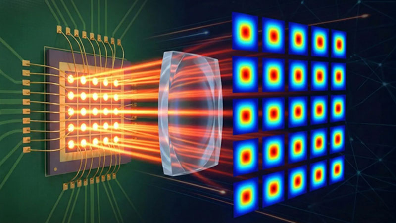 وصلت شبكات الاتصالات البصرية اللاسلكية داخل المباني إلى سرعات جديدة قياسية وكفاءة عالية