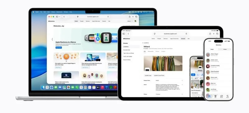تدمج أبل إدارة الأجهزة وأدوات الشركات في منصة واحدة - Apple Business