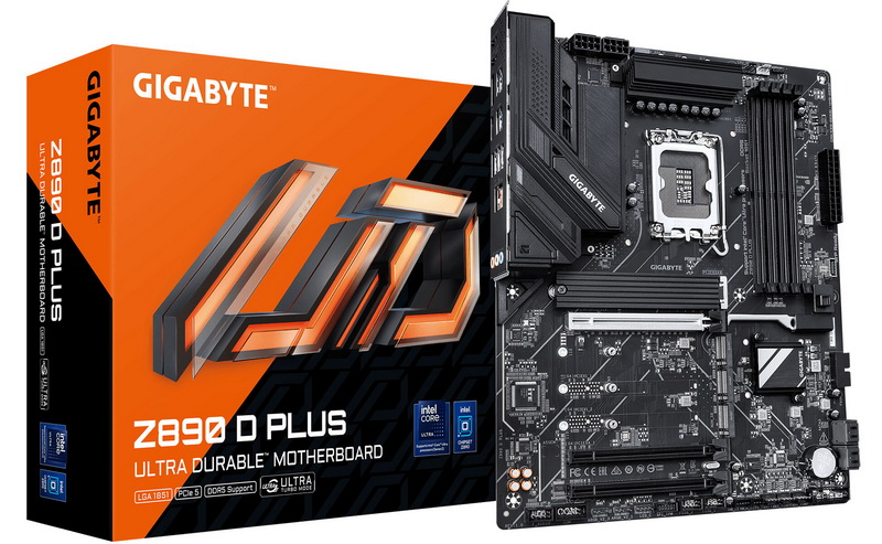 قامت شركة Gigabyte بتقديم لوحة أم بسيطة Z890 D Plus للمعالج الرئيسي Intel Z890