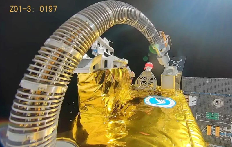 أجرت الصين إطلاقًا فضائيًا ناجحًا لملء الوقود المدارى: أطلق القمر الصناعي «الذراع» مسارًا لتقنية جديدة لتزويد المركبات الفضائية بالوقود في الفضاء