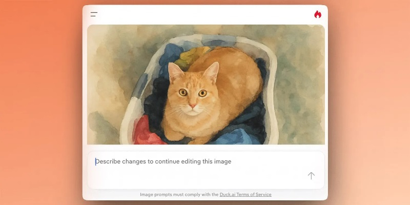 دك دك جو قدم بوت الذكاء الاصطناعي Duck.ai، القادر على تغيير الصور وفقًا لطلب نصي