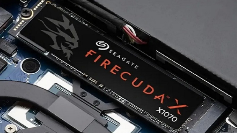 تُصدر شركة Seagate سلسلة جديدة من أقراص SSD FireCuda X1070 PCIe 4.0 بسرعات قراءة تتجاوز ٧ جيجابايت في الثانية