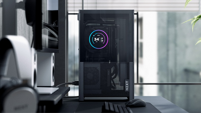 نُزت NZXT علبة H2 Flow المدمجة الجديدة ومصدر الطاقة C850 SFX.