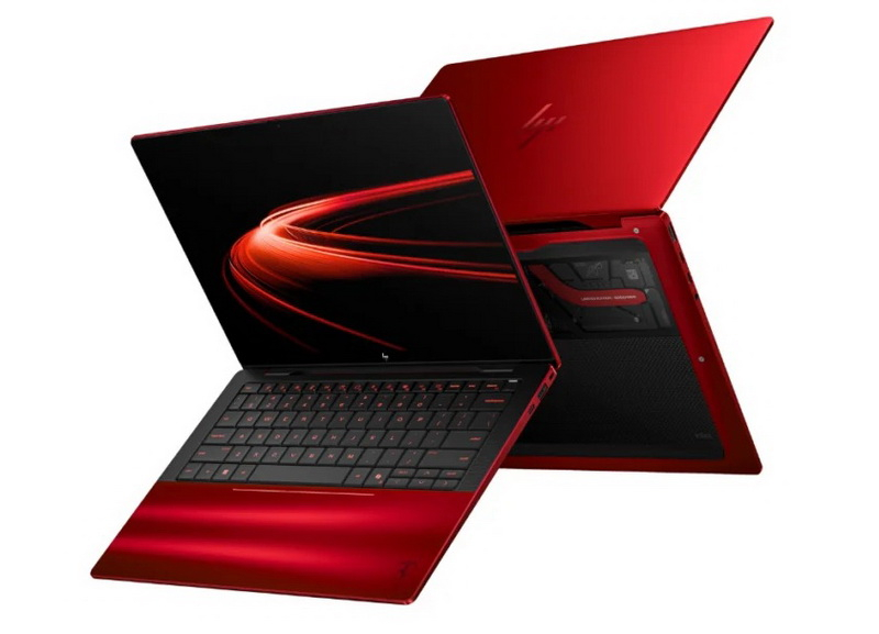 قدمت شركة HP بالتعاون مع فيراري حاسوبًا محمولًا أحمر محدد الإصدار يُسمى Scuderia Ferrari AI PC، يبلغ سعره ٥٥٩٩ دولارًا.