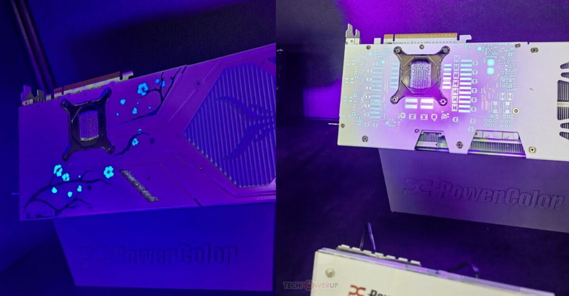 قامت شركة PowerColor بتقديم بطاقات Radeon RX 9000، المتألقة باللون البنفسجي الفائق الألوان.