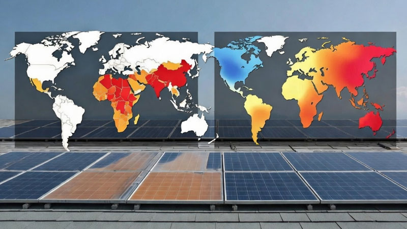 سوف يؤدي تسارع ظاهرة الاحتباس الحراري إلى تآكل أكثر شدة للوح الشمسية على الأسطح، ما سيؤدي إلى ارتفاع أسعار الكهرباء "الشمسية" دون اتخاذ أي إجراءات.