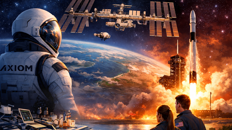 أبرمت شركة آكسيم ووكالة ناسا عقداً: ستسافر فرقة جديدة من المسافرين الفضائيين إلى محطة الفضاء الدولية في يناير ٢٠٢٧.