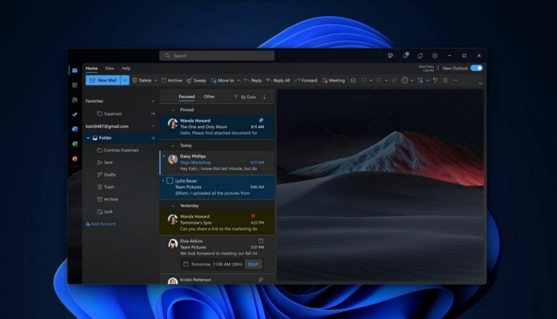 يؤجل مايكروسوفت الانتقال الإلزامي إلى نسخة Outlook الجديدة بسبب عدم جاهزية المنصة بالكامل