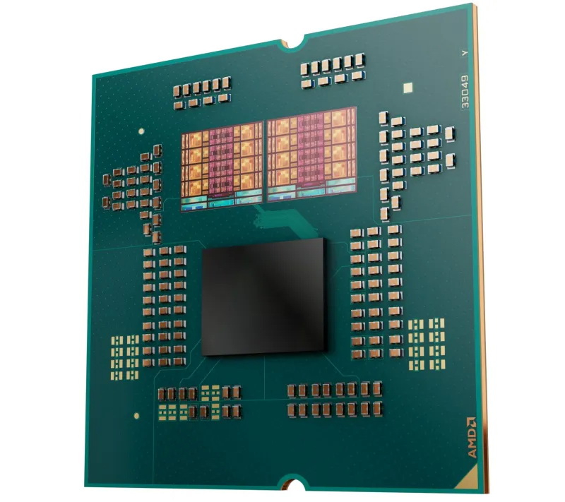 أغفلت AMD عرض Ryzen 9 9950X3D2 مع ذاكرة 3D‑V‑Cache المزدوجة؛ ظهرت المعلومات في بيان صحفي لشركة ASRock.