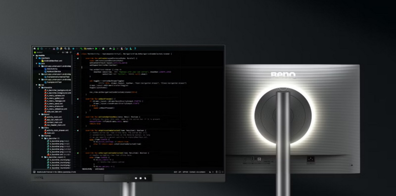 بنتي عرضت شاشة ريديمونت 28 بوصة بدقة 4K (RD280UG) بنسب أبعاد غير عادية، موجهة خصيصًا للمبرمجين