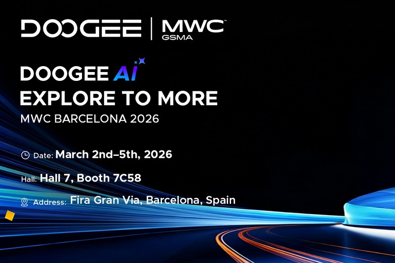 يستعرض Doogee في MWC 2026 الأجهزة الذكية، الهاتف الآمن وVisible AI.