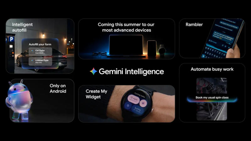 أطلقت جوجل Gemini Intelligence — مرحلة جديدة من تطوير Gemini للهواتف الذكية بنظام أندرويد