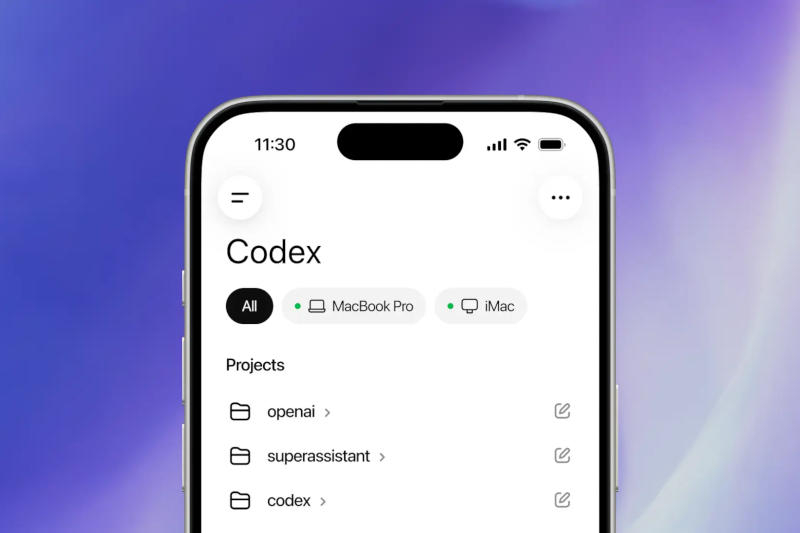الآن يمكنك "الشفرة" في الطريق: ظهرت نسخة موبايل من ChatGPT مع Codex