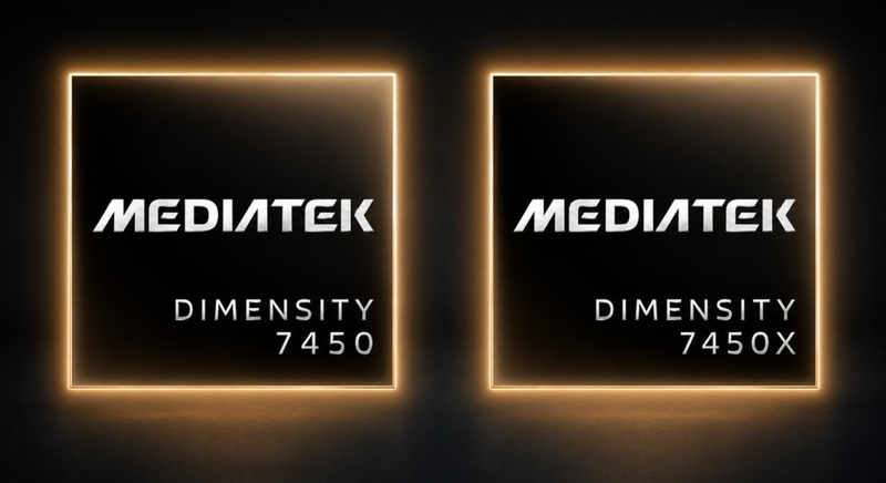 أطلقت شركة MediaTek معالجات جديدة Dimensity 7450 وDimensity 7450X موجهة للهواتف المتخصصة في الألعاب والهواتف القابلة للطي