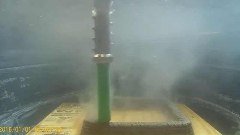 تم تطوير طابعة ثلاثية الأبعاد تحت الماء في الولايات المتحدة للطباعة المباشرة للخرسانة على قاع البحر