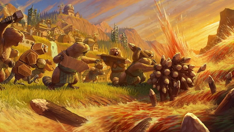 ستصبح Timberborn متاحة بعد فترة مبكرة أكثر مما هو مخطط لها، لأن السناجب مهذّبة جدًا.