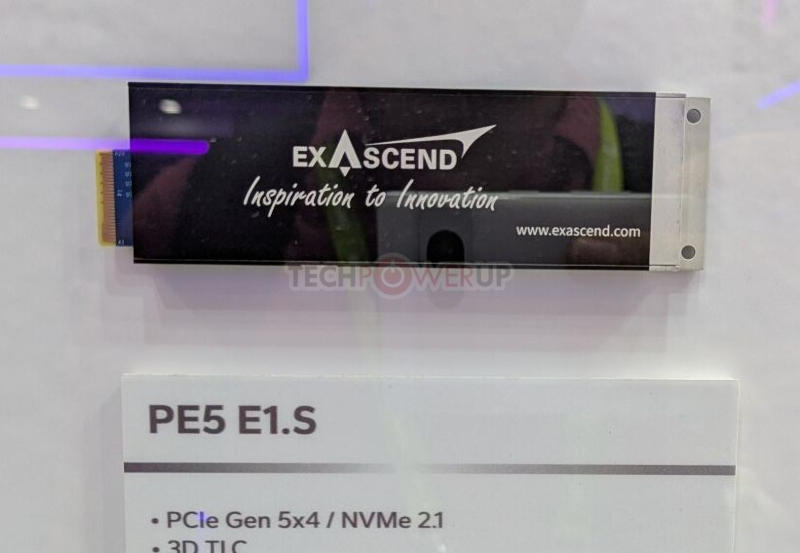قدمت شركة Exascend أول أقراص SSD تعتمد على بروتوكول NVMe 2.1