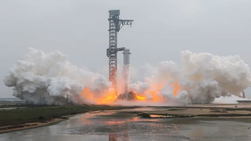 انتهت شركة SpaceX اختبارات إطلاق أولية للـ Super Heavy الجديدة، وهي الآن جاهزة لبدء رحلة Starship V3