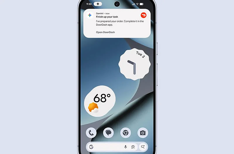 أكّدت جوجل على أن يختص Gemini بإدارة التطبيقات وإجراء المشتريات على نظام أندرويد، بدءًا من Pixel 10 وGalaxy S26.